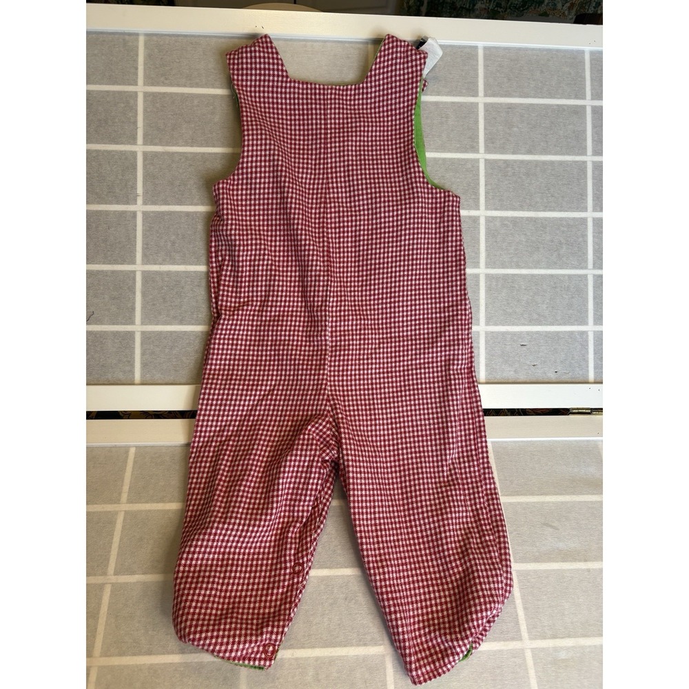 Bailey Boys Reversible Jumper 18 Months Corderoy School/ Christmas Red Plaid‎ - Picture 5 of 8